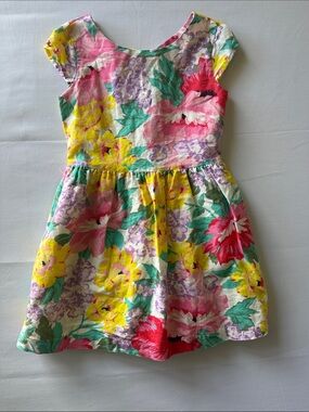 Gap kids girls floral summer dress size 8.